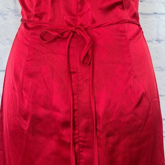 Somedays Lovin Evening Sun Wrap Dress in Red Size XS - Picture 5 of 12
